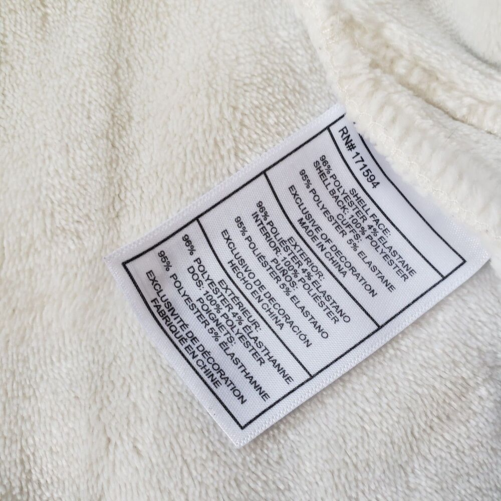 Spyder Women’s Softshell Jacket Water Resistant Terry Fleece Lined White Size S - Picture 4 of 10